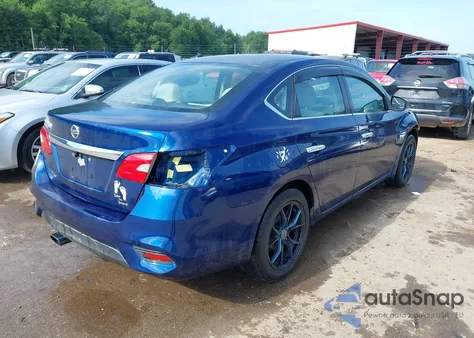 2017 Nissan Sentra S из США, поврежденный, VIN 3N1AB7AP9HY291783